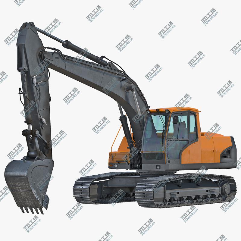 images/goods_img/2021040165/Tracked Excavator Generic 3D Model/1.jpg